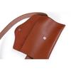 Women Simple Fashion Adjustable Belt Elegant All-match Pin Buckle Waistband with A Mini Bag