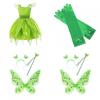 Children's Tinker Bell Fairy Princess Dress Polyester Fiber Fabric Perfect For Kids' Halloween Cosplay 80-150cm