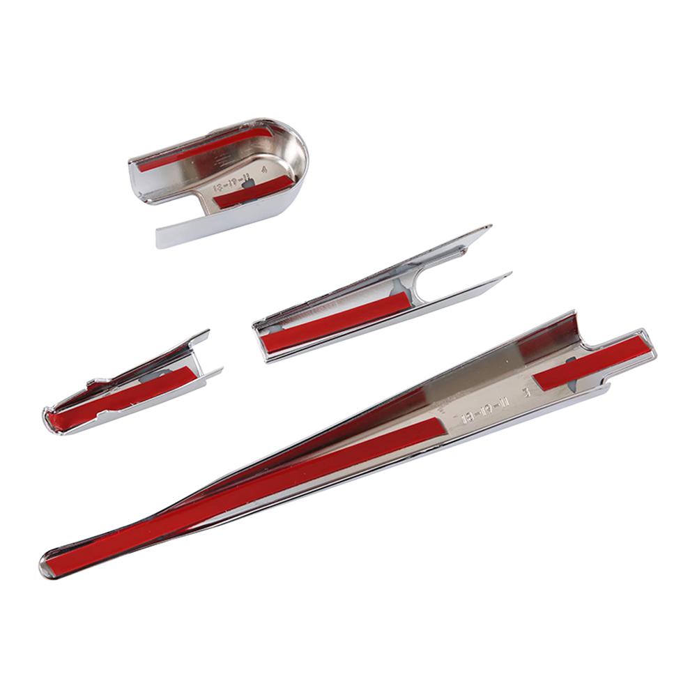 Накладка на заднее стекло Rain Windscreen для Jeep Wrangler JL 18+ Chrome