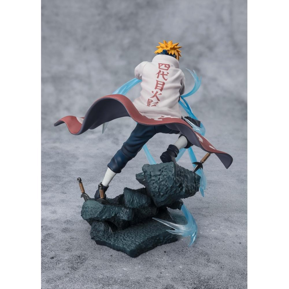 Figuarts ZERO [Super Fierce Battle] NARUTO Shippuden Minato Namikaze - Rasengan - Приблизительно. 200 мм ПВХ и АБС окрашенная полная фигура