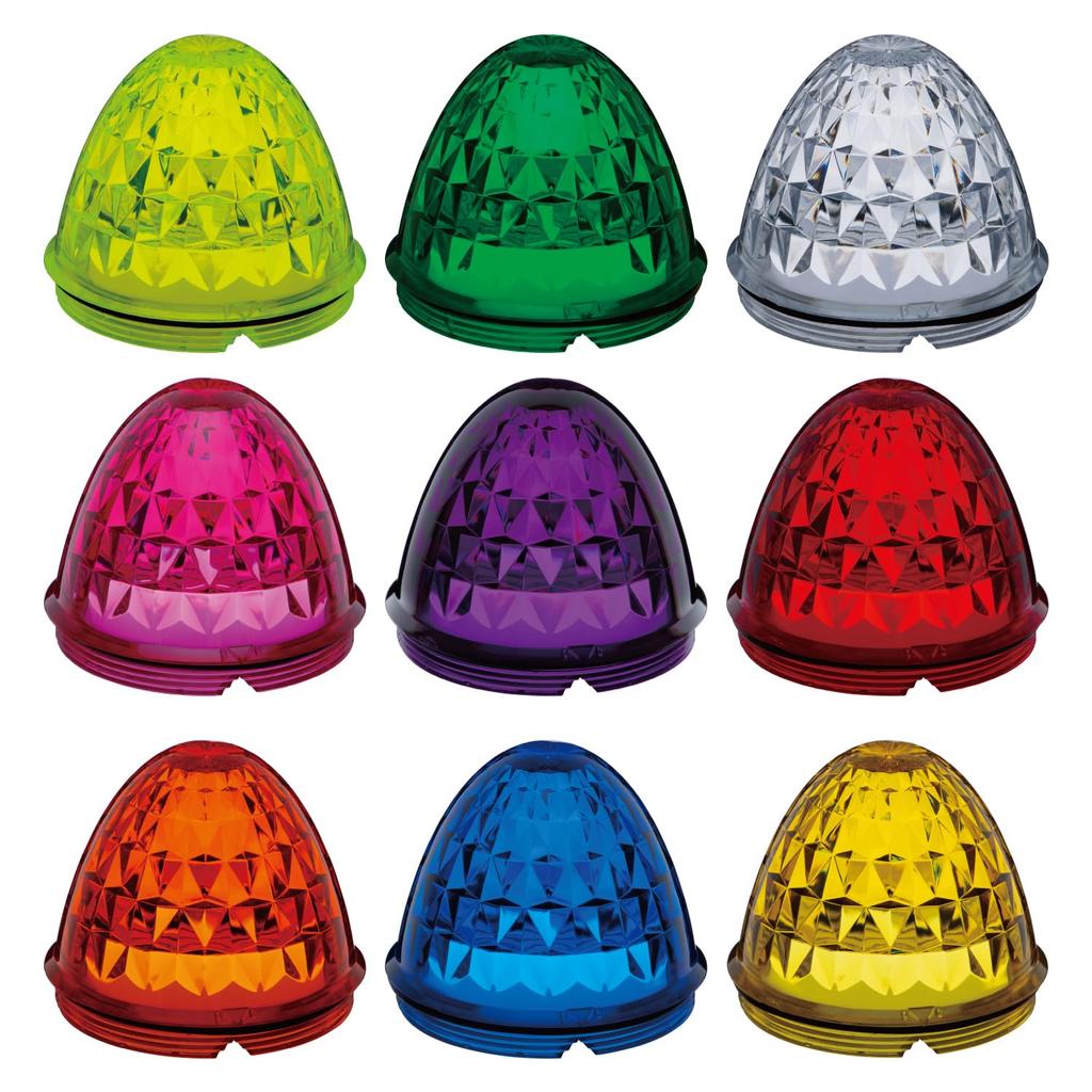 JET 632226 632226 632226 JB Bath Marker Lamp, Shiny, Compatible Lens, Purple, 1 Pack