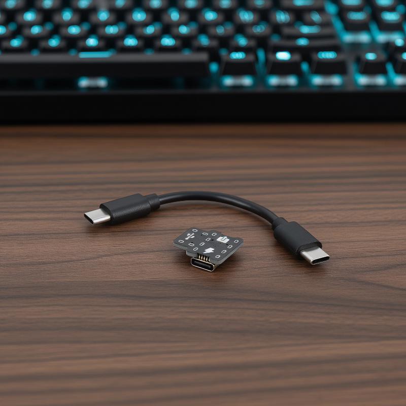 Разветвитель питания USB Type-C 1-в-2, модуль адаптера USB для синхронной зарядки и передачи данных в комплектах для мобильных устройств или ноутбуков