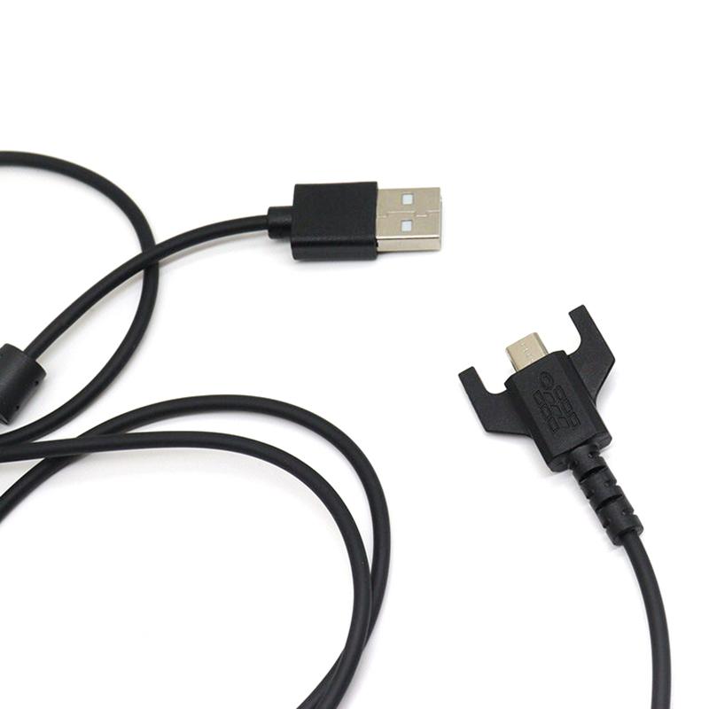 Прочный USB-кабель для зарядки мыши, плетеный провод для беспроводной игровой мыши Logitech Gpx G900 G903 G403 Gpro 180 см