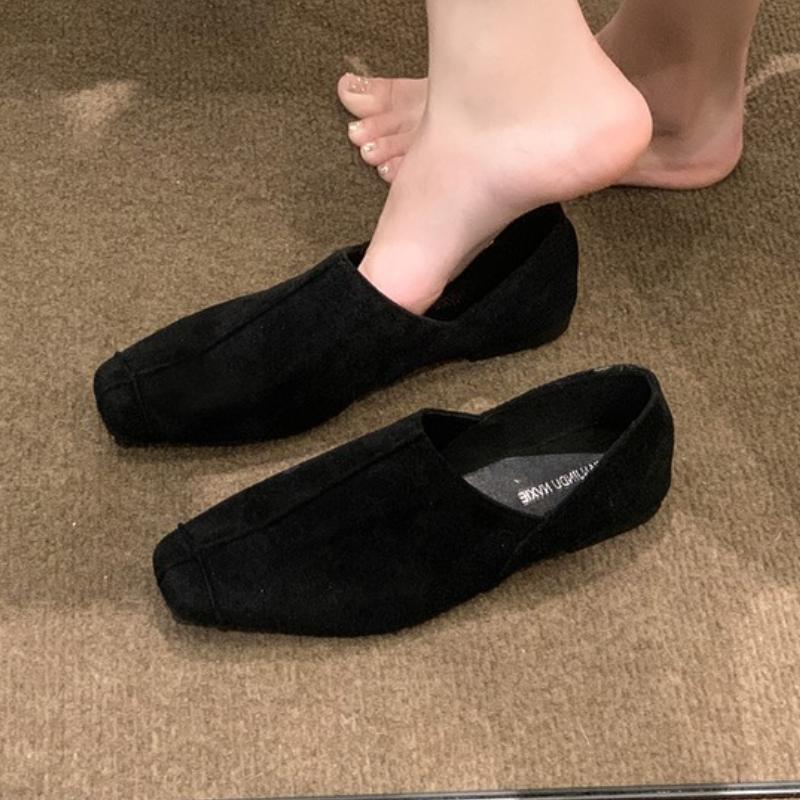 Женские балетки с квадратным носком, лоферы, обувь, бренд, вечеринка, летние сандалии 2025, элегантные новые повседневные кроссовки для ходьбы, неглубокие zapatos