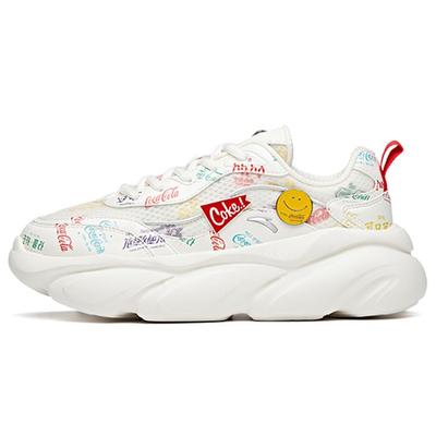 Coca Cola x Серия Life Кроссовки женские Meow Cat Paw Белые многоцветные 922048894-9