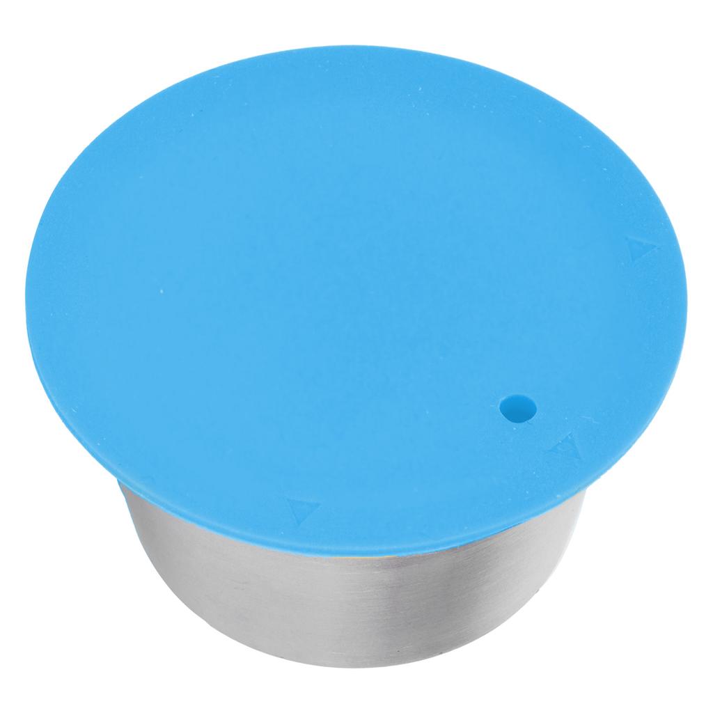 Coffee Capsule Stainless Steel Reusable Refillable Filter Cup for Dolce Gusto Coffee MakerBlue