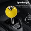 Universal Black Yellow Moon Eyes Racing Stick Shifter Lever Car Gear Knob Manual Automatic Acrylic Auto Shift For Car Styling