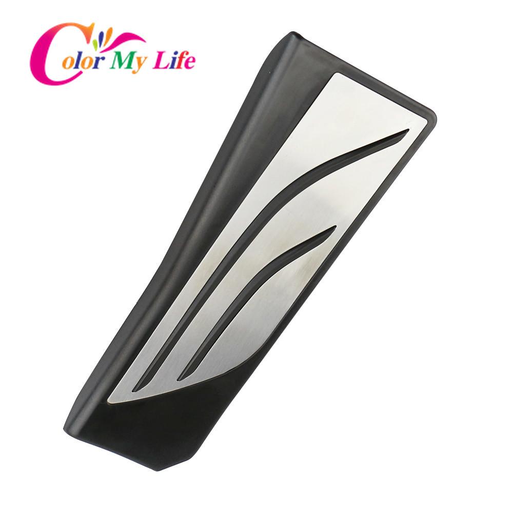 Чехол на педаль автомобиля с левым рулем без сверления для BMW 5, 6, 7 серии E65 E67 E68 F01 F02 F10 F11 F07 F12 F13, подставка для сцепления газового тормоза с левым рулем