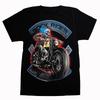 Harley Мотоцикл Череп Езда Короткий рукав Футболка Мужская и Женская Мотоциклетная одежда Мотоциклист Чистый хлопок Свободный Cl