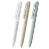 Pentel Calme Шариковая ручка Небо 3 Масляная ручка, 0.7 мм, Белый, Бежевый, Нефритовый, Ручки, AMZ-BXA107ST3
