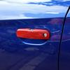 Car Door Handle Trim Bezel Cover For Dodge Charger 2010- Accessories ABS Red