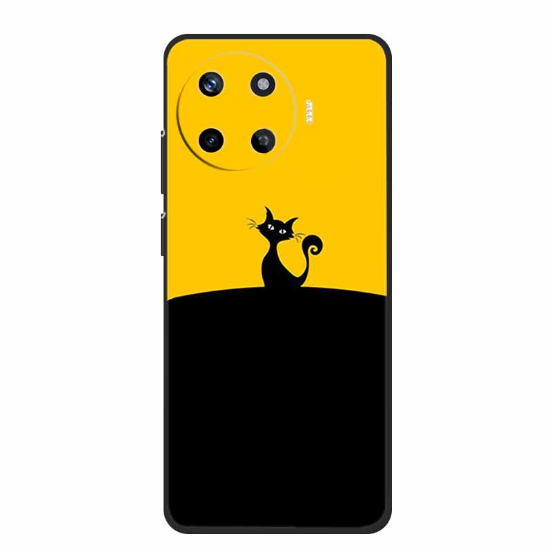 Для чехла Tecno Spark 20 Pro Plus Роскошные мягкие силиконовые TPU чехлы для телефона Задняя крышка Для Tecno Spark 20 Pro+ 6,78" Ударопрочный funda