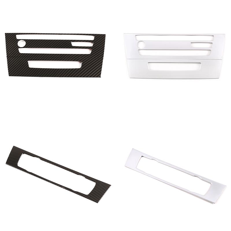 For 05-12 BMW 3 Series Center CD Panel Decorative Frame Center Air Conditioning Button Box Car Interior Parts