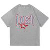 Mgk Lost Americana Album TShirt Song Cliche Retro UnisexWomen Clothing Harajuku High Quality Clothes Vintage Cotton TShirts