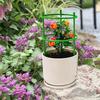 1pcs New Plant Support Pile Garden Flower Stand Cage Plant Grow Fixing Rod Vine Climbing Bracket Stake Holder Bonsai Tools