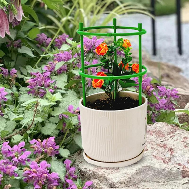 1pcs New Plant Support Pile Garden Flower Stand Cage Plant Grow Fixing Rod Vine Climbing Bracket Stake Holder Bonsai Tools