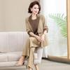 Stylish Autumn Three-Piece Set for 50+ Women: Age-Defying Casual Suit
