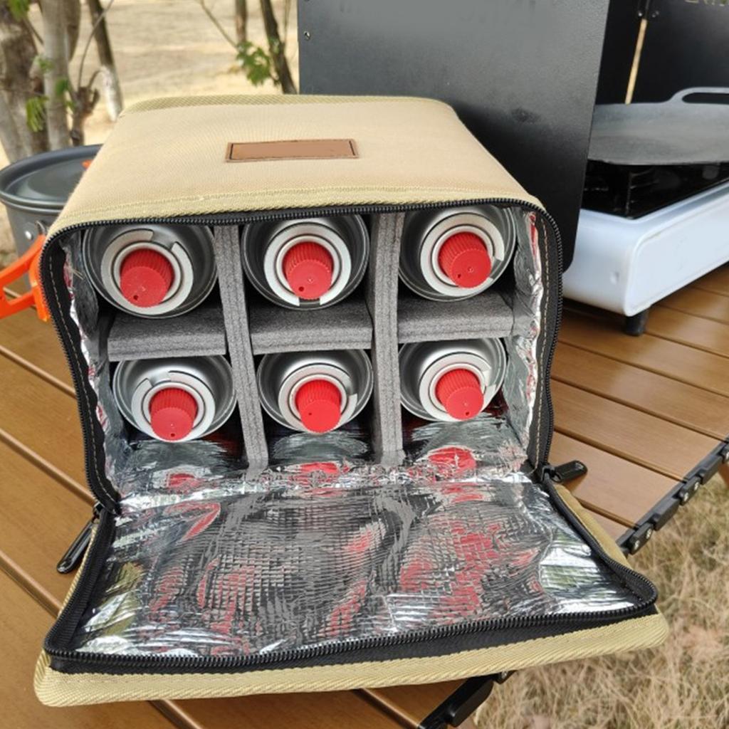 Сумка для хранения газовых баллонов для кемпинга Защитный чехол для топливных баллонов Сумка для маленьких баллонов с пропаном Маленькое топливо?Сумка для хранения цилиндров