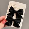 2Pcs Bow Hair Clip Elegant Flower Hair Clips For Kids Ladies Set Hairpin Hair Accessories Korean Style Bair Accessories