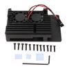 For RasPi 4b Heatsink Aluminum Alloy Good Heat Dissipation for RasPi 4b Cooling Metal Case with