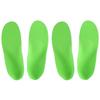2 Pairs Orthotic Cushioning Arch Support Shoe Insoles PU Foaming Shoe Insoles for Mens Womens 24cm