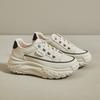 Korean Version Of Fashion Platform Casual Sports Single Shoes Women'S 25 Casual Street Shot Heightening Front Lace-Up Shoes