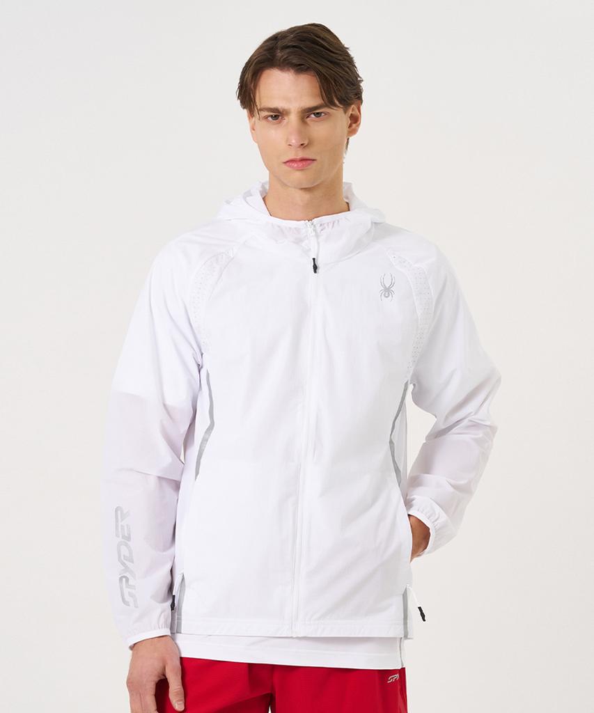 Spyder Men'S Air-Dot Reflective Lightweight Jacket Splpcnjk261Mwht