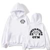 Powerhouse Gym Logo Hoodie Harajuku Women Geek Fitness Hoodies Oversized Long Sleeve Aesthetic Sweatshirt Sport Streetwear