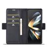 Кожаный чехол-бумажник из углеродного волокна для Samsung Galaxy Z Fold 7 6 5 4 3 5G Fold7 Fold6 Магнитный флип-чехол с держателем для карт Сумка для телефона Чехол