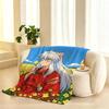Комиксы Инуяша Легкое одеяло 240 г Фланелевое мягкое для кожи для охлаждения летом
