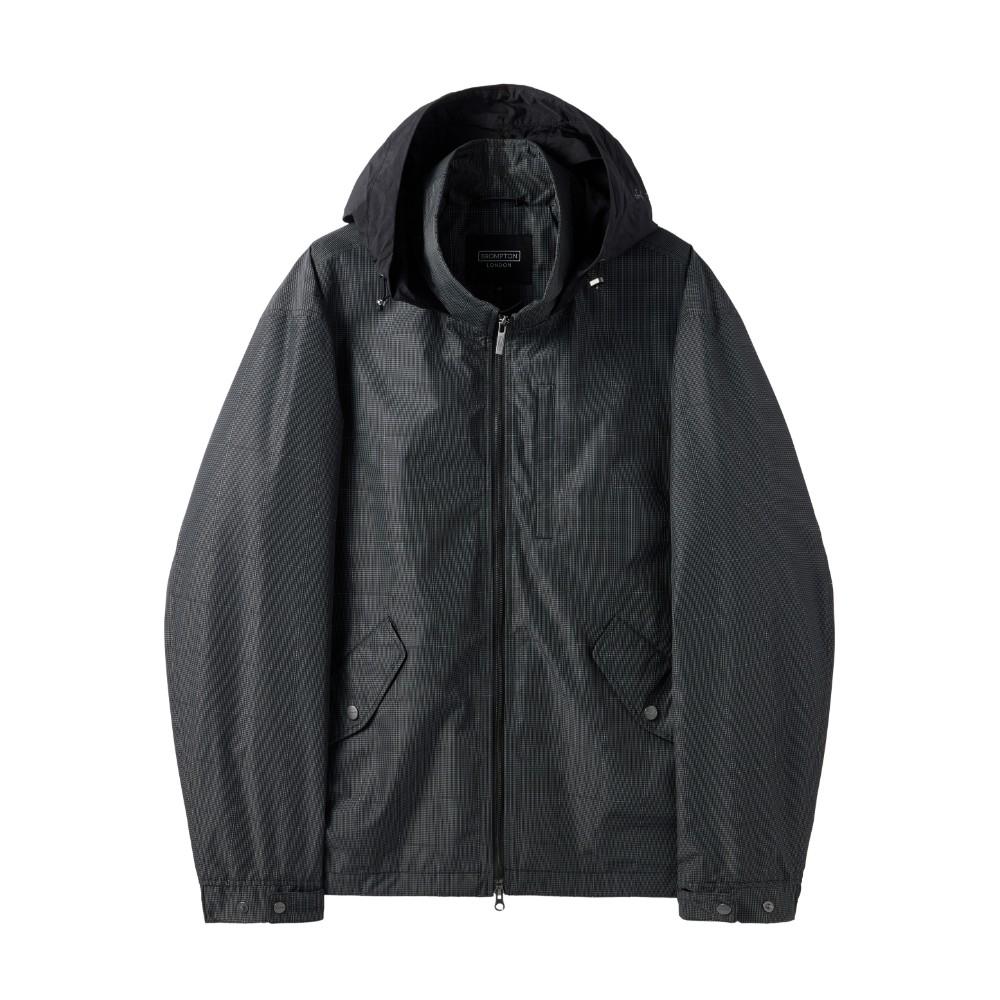 Brompton London Reflective Hood Built-In Jumper - Black (P251Mjp161)
