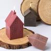 3D Дом Силиконовая Форма для Свечей Сделай Сам Ручная Работа Окна Дома Ароматные Формы для Мыла Гипс Смола Литьевая Форма Домашний Декор Ремесло Подарки