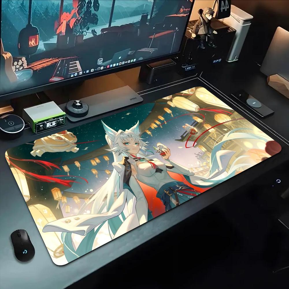Feixiao Коврик для мыши 500X1000 мм Большой игровой коврик для мыши Геймерский XL Резиновый Отаку Коврик для клавиатуры Настольный коврик для ноутбука