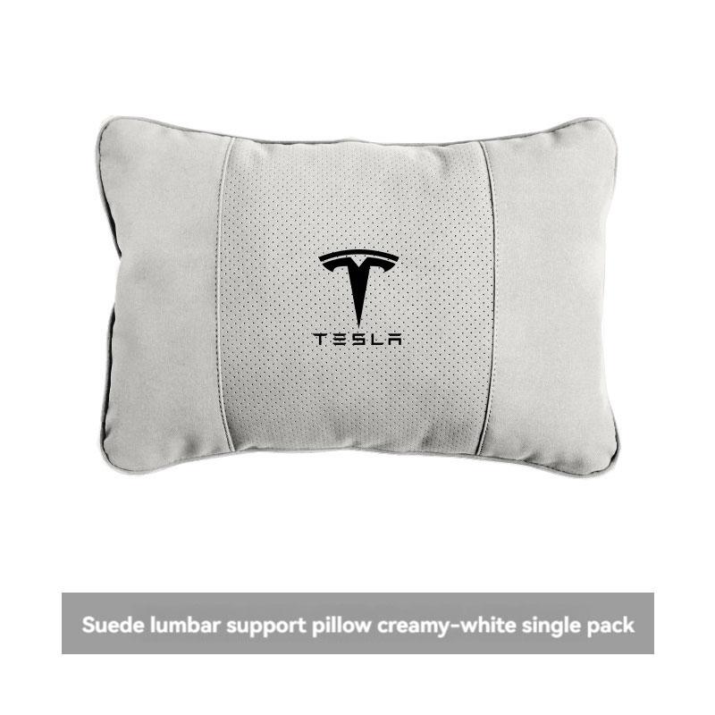 AMM1 For Tesla Model 3 Y X S Neck Pillow Headrest Pillow Automobile Seat Neck Rest Auto Seat Head Support Pillow Car Accessories