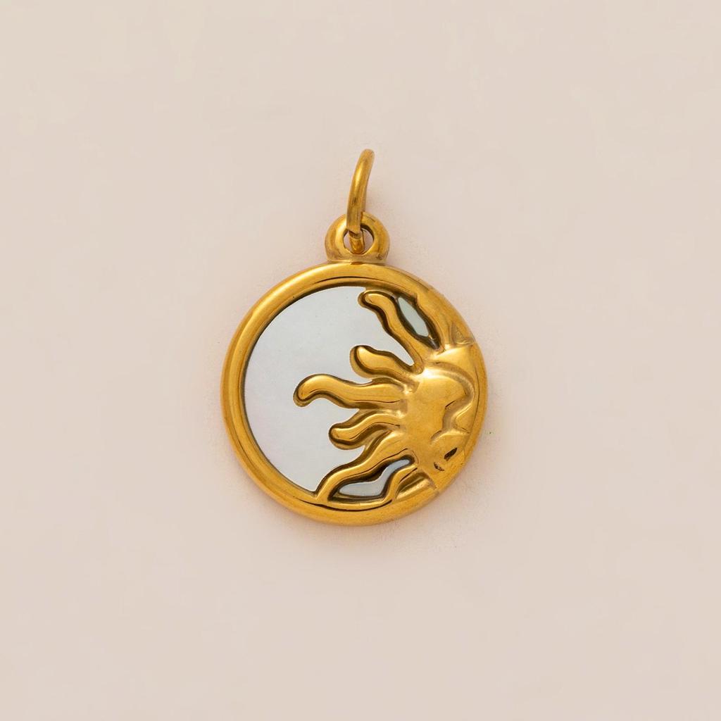 Подвеска-пчела с медом из нержавеющей стали 18K Gold - Аксессуар для DIY