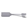 Разветвитель PoE Type C с портом RJ45, портом Type C, 48 В на 5 В 2,4 А, питание 10/100 Мбит/с для устройств без PoE, соответствует IEEE802.3af