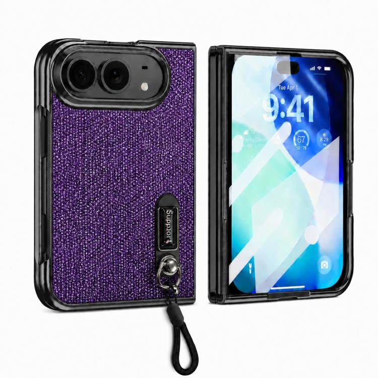 Invisible Holder Integrated Film Phone Case with Wrist Strap