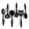 Resistant Tableware Set Kitchen Plastics Food Tongs Set Pot Shovel Suit Food Shovel Soup Spoon