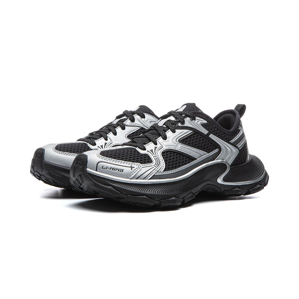 Li Ning Star Ring 2 Y2K Ретро Модные Трендовые Толстая Подошва Увеличение Роста Нескользящие Износостойкие Дышащие Низкие Папины Кроссовки Женские кроссовки AGCW056-4