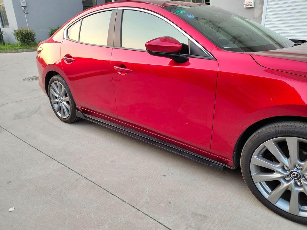 Mazda 3 Axela Body Kit: Front Lip, Bumper Spoiler, Louvers, Side Skirt