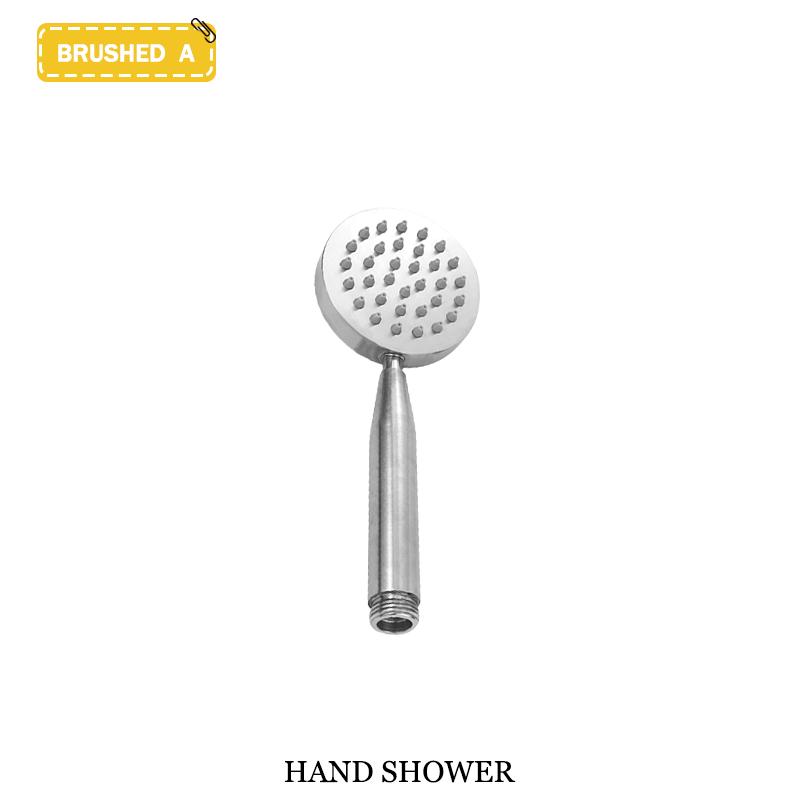 Ручная душевая лейка из матового золота с настенным креплением из латуни, ручной душ из нержавеющей стали, шланг 1,5 м, аксессуары для ванной комнаты