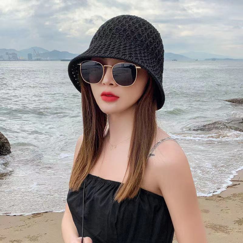 WTEMPO Летняя универсальная ажурная панама в японском стиле, складная, удобная в переноске солнцезащитная дышащая шляпа от солнца