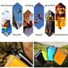 High Quality with Hook Zipper Outdoor Waterproof Bag Pure Color 12*18cm Camping Hiking Storage Bag 10 colors Pocket Pouch
