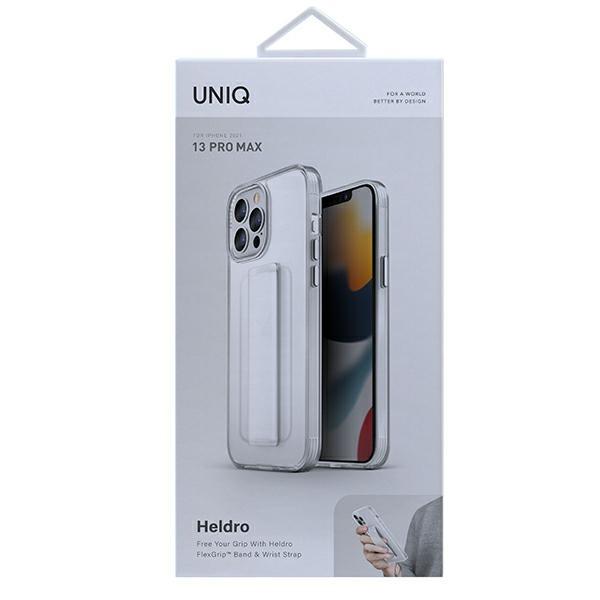 Etui do iPhone 13 Pro Max UNIQ Heldro Przezroczyste