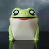 Диспенсер для туалетной бумаги Лягушка Веселый интерактивный откидной живот 3D-печать Контейнер для рулонной бумаги Коробка для салфеток Лягушка Украшение для ванной