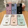 Роскошный чехол-держатель для телефона с покрытием для Samsung Galaxy S23 S20 S22 S21 S10 S9 S8 Note 10 20 8 9 Plus Ultra S20 Fe, силиконовый чехол-подставка