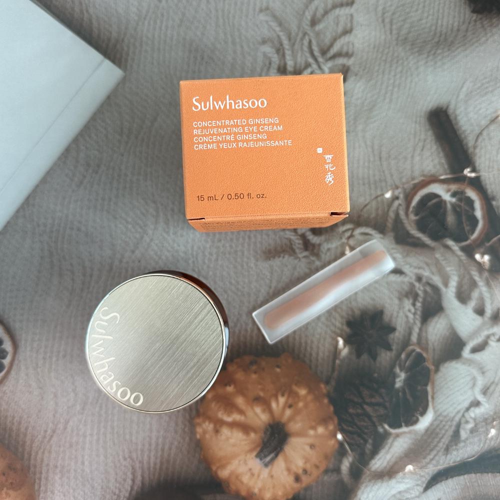 Sulwhasoo Концентрированный омолаживающий крем для кожи вокруг глаз с женьшенем 15 мл