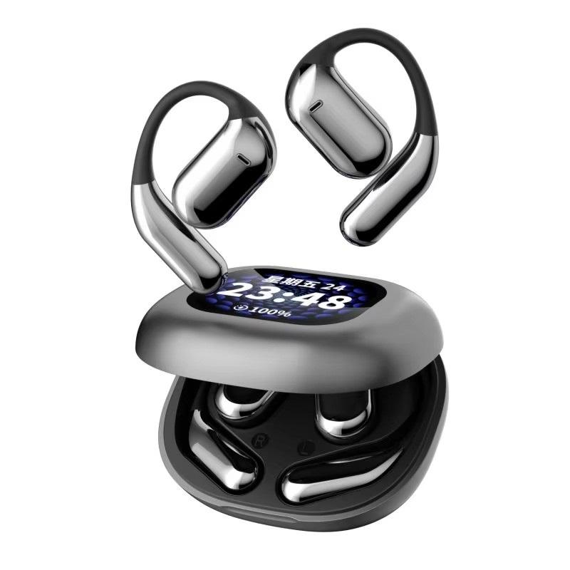 Q16pro Полноцветный Умный Сенсорный Экран Открытые Bluetooth-Наушники V5.4 с Управлением через Приложение ENC Шумоподавление Ощущение Нулевого Веса при Ношении Длительный Срок Службы