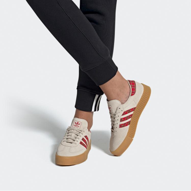 adidas Sambarose 'Clear Brown Scarlet Collegiate Green' Женские FU9746