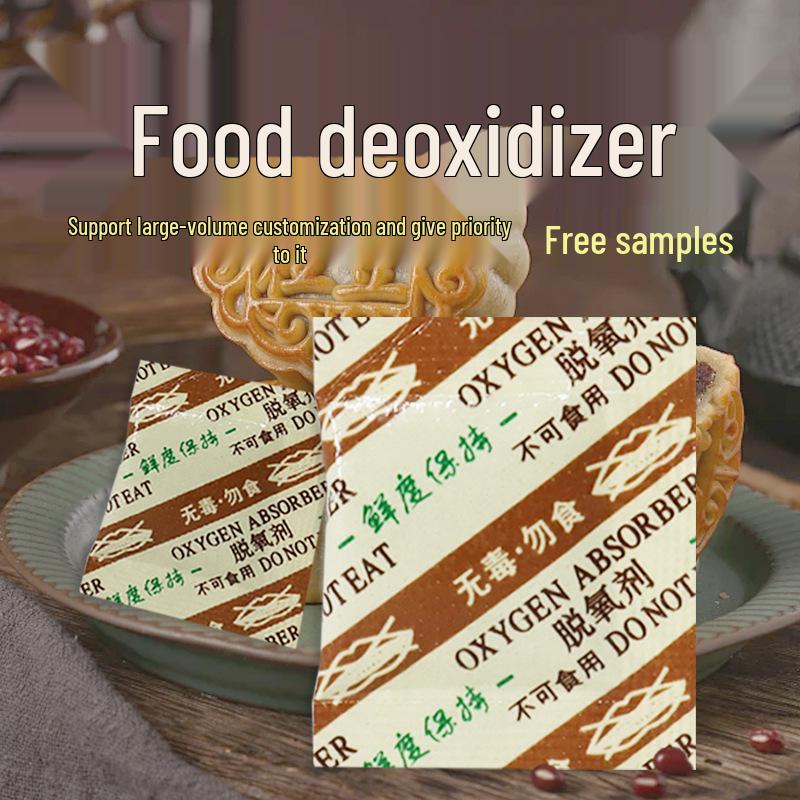 Dried Fruit & Mooncake Deoxidizer - Fast-Reacting, Airtight Freshness Preserver for Nuts